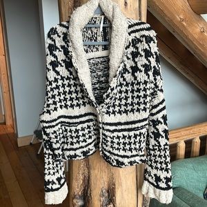 Cropped Free People Cardigan